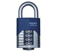 Squire VC50BX Vulcan Open Boron Shackle Combination Padlock 50mm Boxed