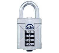 Squire Vulcan 4 wheel Combination Padlock hardened steel 50mm VULCAN-COMBI-50