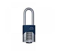 Henry Squire Vulcan 5 Wheel Long Shackle Combination Padlock, 60 mm (Length), Blue