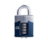 Squire Padlock Henry Squire Warrior High-Security 4-Wheel Open-Shackle Combination 55 mm