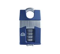 Henry Squire Warrior 4 Wheel Closed Shackle Combination Padlock, 55 mm (Length)
