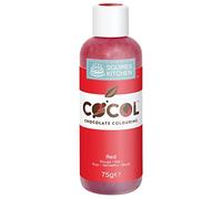 Squires Kitchen COCOL Chocolate Colouring - The ultimate product for adding colour to chocolate and for making your own transfer sheets - Red 75g
