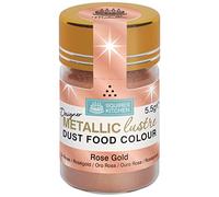 Squires Kitchen Designer Rose Gold Metallic Lustre Dust 5.5g