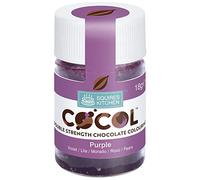 Squires Kitchen Purple COCOL Double Strength Chocolate Colouring - The ultimate product for adding colour to chocolate and for making your own transfer sheets - 18g