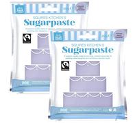 Squires Kitchen Ready To Roll Sugarpaste Icing for Decorating Cakes, Cupcakes & Cookies, Premium Quality Rolled Fondant - Sweet Lavender 250g - (Multipack 2x 250g)