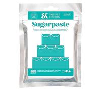 Squires Kitchen Spa Blue Ready To Roll Sugarpaste Icing for Decorating Cakes, Cupcakes and Cookies, Premium Quality Rolled Fondant - 250g