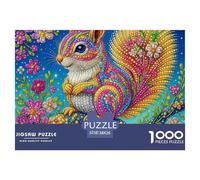 Squirrel, 1000-piece Jigsaw Puzzle, Charming Recreational Gift Delivering Calm Focus Joyful Engagement, Ideal Option for Friends Relatives Colleagues Festive Moments, Suitable for Ages 12+, 38x26cm/