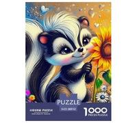 Squirrel, 1000-piece Jigsaw Puzzle, Family Friendly Educational Game Encouraging Cooperation Communication Shared Goals, Meaningful Parent Child Bonding Activity during Evenings Weekends, Suitable for
