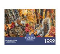 Squirrel 1000 Piece Jigsaw Puzzle For Adults Challenging Game Stress Relief Puzzle Cultivate The Spirit of Teamwork For Adults Gifts 38x26cm/1000pcs