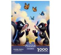 Squirrel, 1000-piece Jigsaw Puzzle, Meaningful Leisure Gift Inspiring Shared Experiences Lasting Enjoyment, Perfect Surprise for Birthdays Celebrations Special Occasions, Suitable for Ages 12+, 52x3