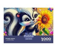 Squirrel, 1000-piece Jigsaw Puzzle, Mentally Stimulating Tabletop Pursuit Enhancing Observation Accuracy Logical Sequencing, Satisfying Home Based Hobby Promoting Confidence Accomplishment, Suitable F