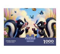 Squirrel, 1000-piece Jigsaw Puzzle, Shared Recreational Experience Fostering Emotional Connection Trust Collaboration, Relaxing Home Entertainment Suitable for Multiple Generations, Suitable for Ages