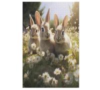 Squirrel 1000 Piece Jigsaw Puzzles for Adults Wooden Puzzle Challenging Game Family for Gifts 78×53cm