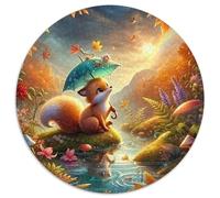 Squirrel 1000 Piece Squirrel Jigsaw Puzzles Colourful Educational Games for Adults And Kids 1000pcs (67.5x67.5cm)