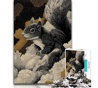 Squirrel 1000 Pieces Jigsaw Puzzle For Adults Teens,Decompressing Intellectual Educational Toy Birthday Present,Gifts,Wall Art 38x52cm