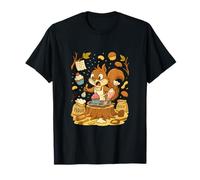 Squirrel Baker Cupcake Chaos Funny Pastry Forest Animal T-Shirt