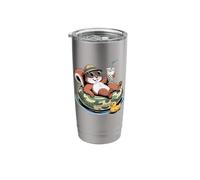 Squirrel Boba Pearl Milk Tea Squirrels Stainless Steel Insulated Tumbler