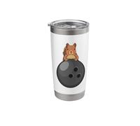 Squirrel Bowling Bowling Ball Sports Stainless Steel Insulated Tumbler