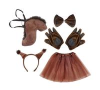 Squirrel Costume for Children, Cosplay Accessories for Halloween - Cute Cosplay Costume for Children's Role Play | for Christmas Easter Carnival Theater School Works Birthday Session of F