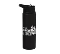 Squirrel Costume - I am the Squirrel Feeder - Squirrel Stainless Steel Insulated Water Bottle