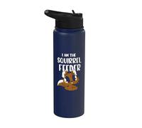 Squirrel Costume - I am the Squirrel Feeder - Squirrel Stainless Steel Insulated Water Bottle