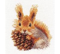 Squirrel Cross Stitch Kit