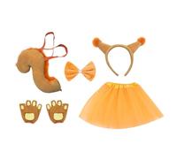 Squirrel Ears - Halloween Party Supplies with Tail,Cute Kids Cosplay Role Play Dress - for Christmas Carnival Theater School Plays Stage Events Photoshoot