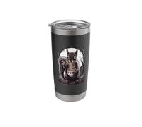 Squirrel Eating Ramen Stainless Steel Insulated Tumbler