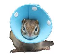 Squirrel Elizabeth Collar, Sugar Glider Protection Cone Neck Recovery Collar, Elizabeth Anti-Water E-Collar Cone for Small Animals, Soft Pet Neck Cone for Squirrel (for Chipmunk/Sugar Glider)