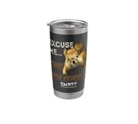 Squirrel Excuse Me Your Bird Feeder is Empty Stainless Steel Insulated Tumbler