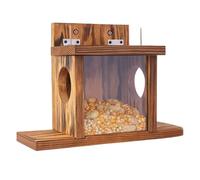Squirrel Feeder - Backyard Nut Pole Feeder For Trees | Chipmunk Feeder House Squirrel Feeder Garden Outdoor Wildlife Bird Watching Nut Dispenser Backyard Ge