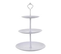 Squirrel Feeder European Three Layer Tray Cake Stand Layered Tray Functional Bird Feeder (A, One Size)