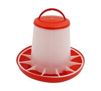 Squirrel Feeder Large Chicken Feeder Chicken Feed Bucket Feeders And Waterers Water Automatic Container Plastic Chick Supplies To Feed (B, One Size)
