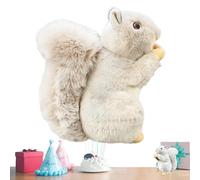 Squirrel Feip, Animals Full Of Squirrels | Plush For Animals From Squirrel Large Tail, 20 Cm/7.8 Inch Squirrel Feip, Animal Stuffed With Squirrels - Plush For Animals From Large Squirrel