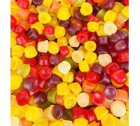 Squirrel Floral Gums, Assorted Fruit Flavours, 250g, Retro Sweets
