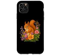 Squirrel Flower Floral Cute Squirrels Lover Case for iPhone 11 Pro Max