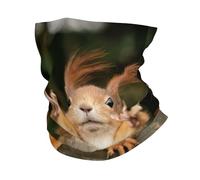 Squirrel Funny Animal Print Neck Warmer Ultra-Soft, Stretchy Neck Gaiter Winter Neck Gaiter Warmer For Menand Women
