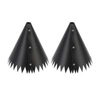 Squirrel Guard Baffle for Bird Feeders, Rotating Spiked Squirrel Proof Baffle Lightweight Anti Squirrel Baffle for Hanging Bird Feeders Garden Bird Feeder Accessories (35.6cm / 14in) (40.6cm / 16in)