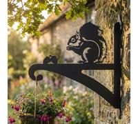 Squirrel Hanging Basket Brackets, Animal Lovers, Powder Coated, Heavy Duty