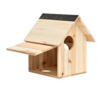 Squirrel House Solid Firwood 26x25x29 cm