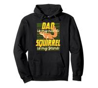 Squirrel Hunter Dad Tree Rat Pullover Hoodie