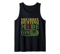 Squirrel Hunting Mode On Tree Rat Tank Top