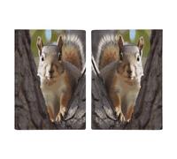 Squirrel in The Tree Passport Holder Passport Wallet PU Leather Passports Protective Cover Slim Travel Accessories