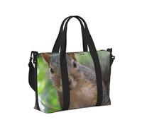 Squirrel in The Tree Print Carry On Overnight Bag,Travel Duffel Bag,Personal Item Bag,for Travel, Gym Sports Weekender