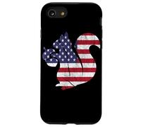 Squirrel Independence Day 4th of July Patriotic Case for iPhone SE (2020) / 7/8