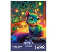 Squirrel Jigsaw Puzzles for Adults 1000 Piece Educational Game Challenge Toy Cute Pet Family Puzzle Game Birthday Gifts for Decompression And Wall Decor38x26cm/1000pcs
