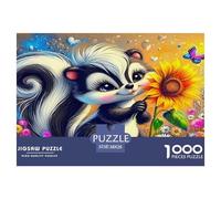 Squirrel Jigsaw Puzzles for Adults 1000 Piece Jigsaws Puzzles for Adults,Jigsaw Puzzle 1000 Pieces for Adult Challenging Puzzle Games Absolutely Stunning
