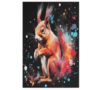 Squirrel Jigsaw Puzzles for Adults 1000 Pieces Puzzle Brain Teaser And Children Premium Quality Wooden 78×53cm