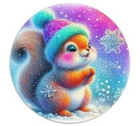 Squirrel Jigsaw Puzzles Puzzles for Adults Kids. 1000 Pieces Whimsical Challenge Toy Educational Games Home Decoration for Adults& Kids Age 14 Years Up 1000pcs (67.5x67.5cm)