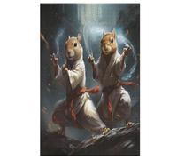 Squirrel Jigsaw Wooden Puzzles for Adults 1000 Piece Puzzle Challenging Game Toys Birthday Gift for Adults Kids Boys Girls 78×53cm